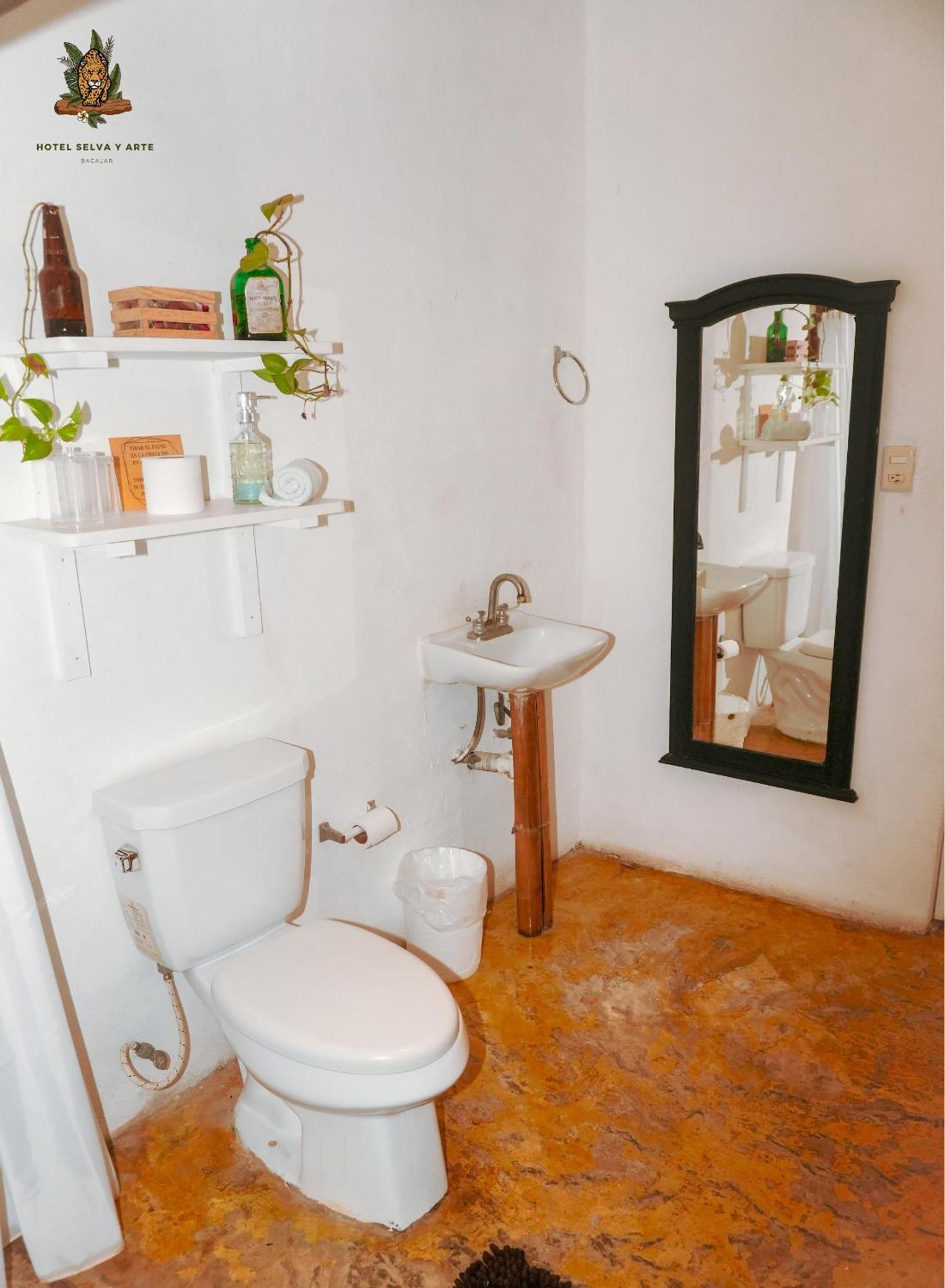 Hotel Selva Bacalar - Free Bike Rental エクステリア 写真