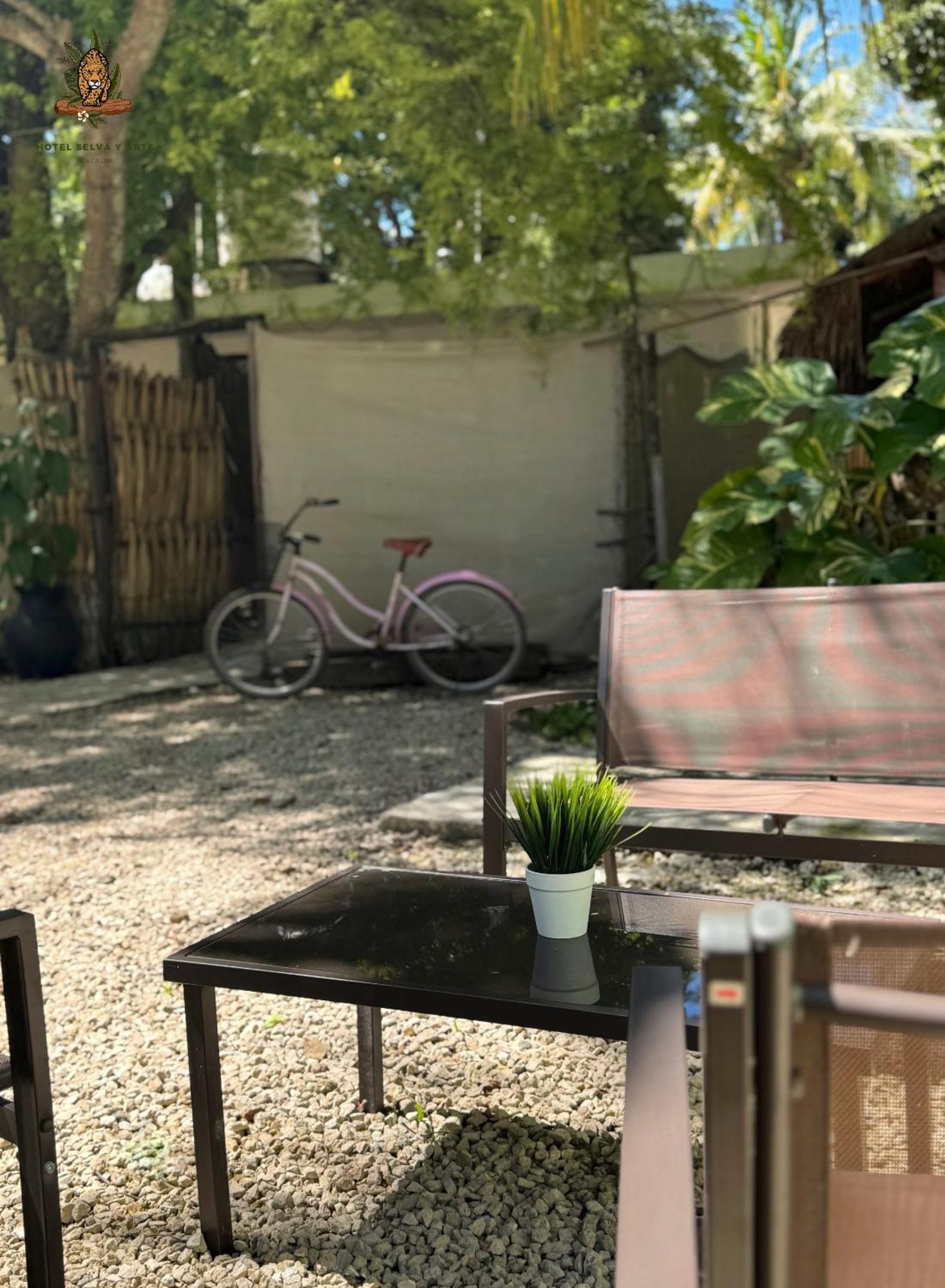 Hotel Selva Bacalar - Free Bike Rental エクステリア 写真